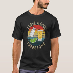 Barkeeper Zitat I Liebe Eine gute Drohung Barman D T-Shirt