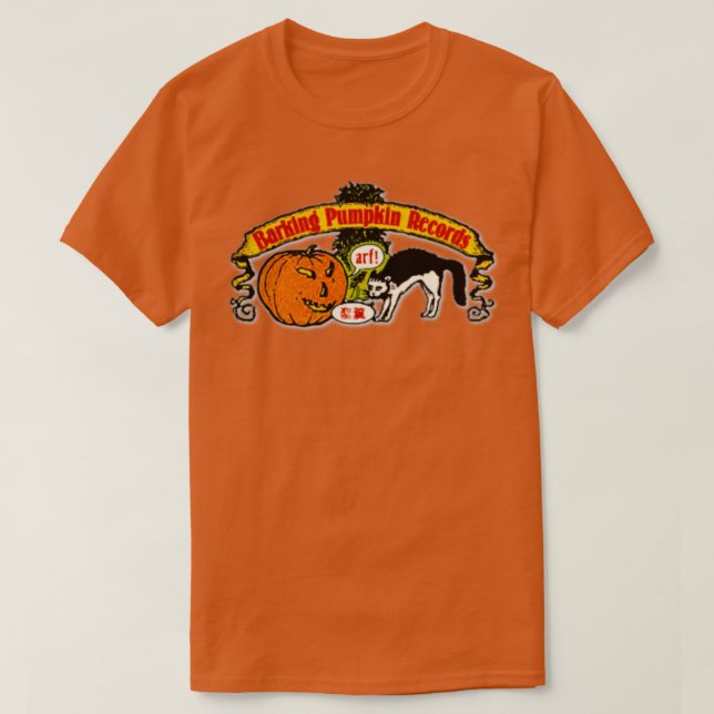 Barking Pumpkin-Platten T-Shirt (Design vorne)