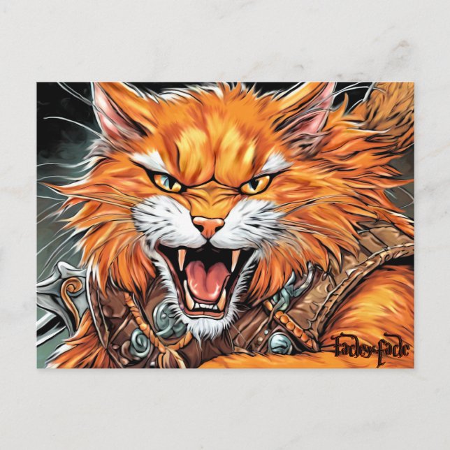 Barkley Barbarian Postcard Postkarte (Vorderseite)