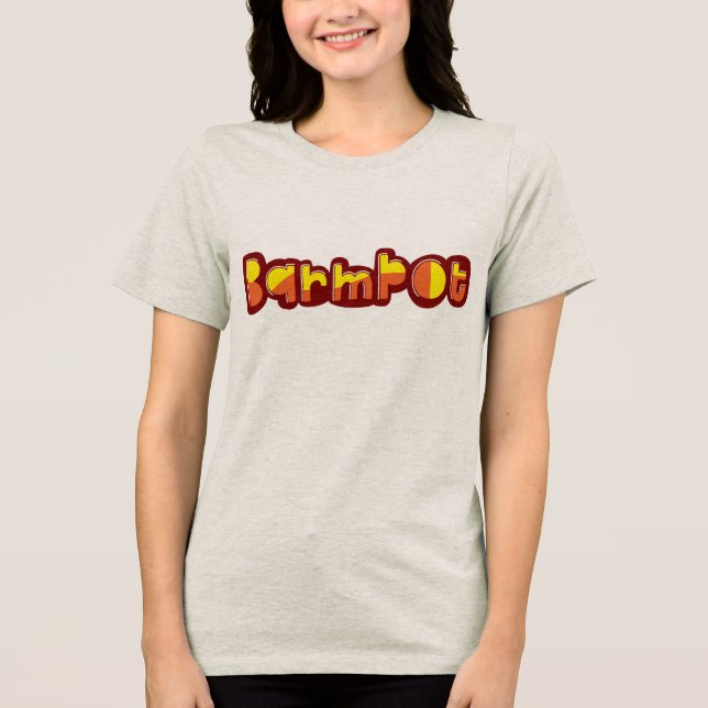 Barmpot Yorskshire Black Country Tri-Blend Shirt (Vorderseite)