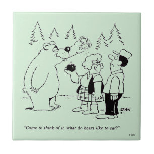 Bärn-Abendessen Fliese