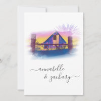 *~* Barn American Flag AR19 QR UAWG Wedding