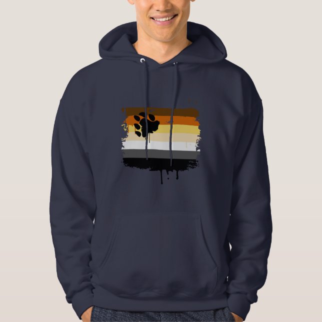 BÄRN-FLAGGEN-BRATENFETT HOODIE (Vorderseite)