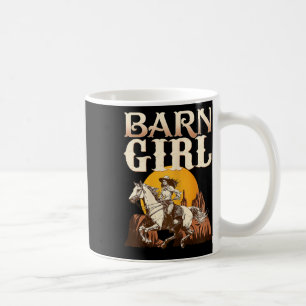Barn Girl I Reittier Pony Horse Fan Kaffeetasse