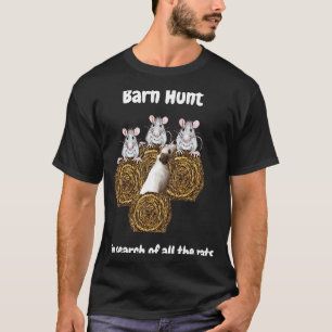 Barn Hunt auf der Suche nach Ratten Parson Russell T-Shirt