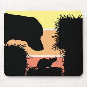 Barn Hunt Nose Work: Hunde- und Rattengeruchssuche Mousepad