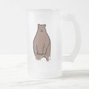 Bärn-Identitäts-Tasse Mattglas Bierglas