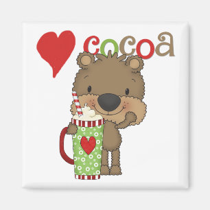 Bärn-Kakao-Liebe-Feiertag Magnet