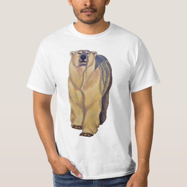 Bärn-Kunst-T - Shirt-polarer Bärn-Shirts u. T-Shirt (Vorderseite)
