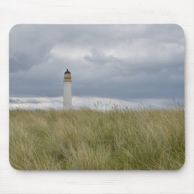 Barn Ness Lighthouse, Schottland Mousepad (Vorne)