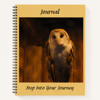 Barn Owl Journal Notizbuch