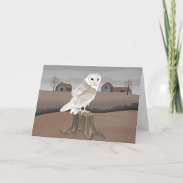 Barn Owl Karte