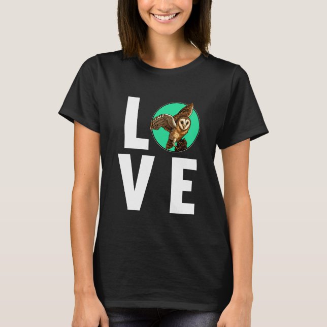 Barn Owls Barn Owl 1 T-Shirt (Vorderseite)