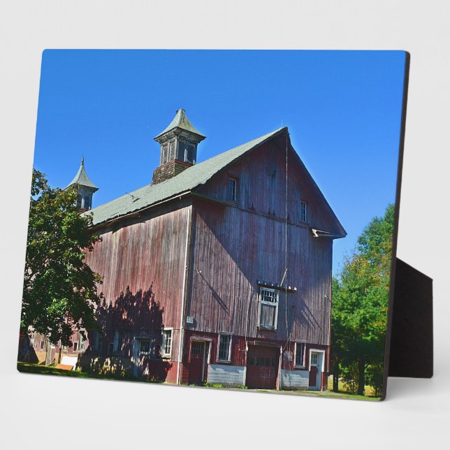 Barn Plaque Fotoplatte (Seite)