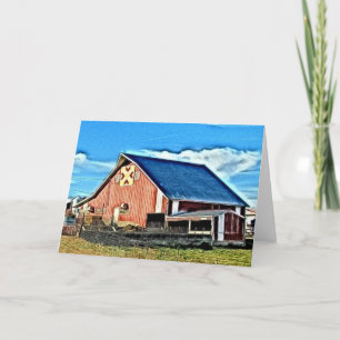 Barn Quilt Karte