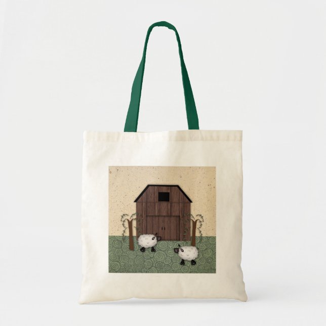 Barn Sheep Bag Tragetasche (Vorne)