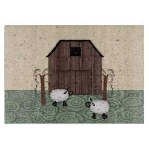 Barn Sheep Schneidebrett