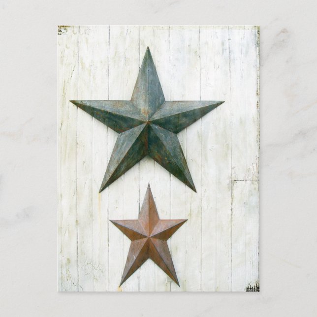 Barn Stars Postkarte (Vorderseite)