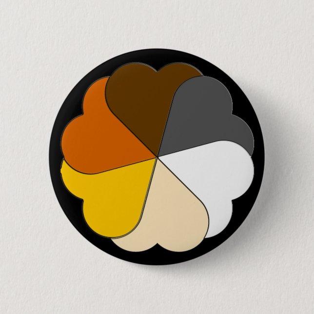 Bärn-Stolz-Herzen Button (Vorderseite)