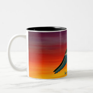 Barn Swallow Zweifarbige Tasse