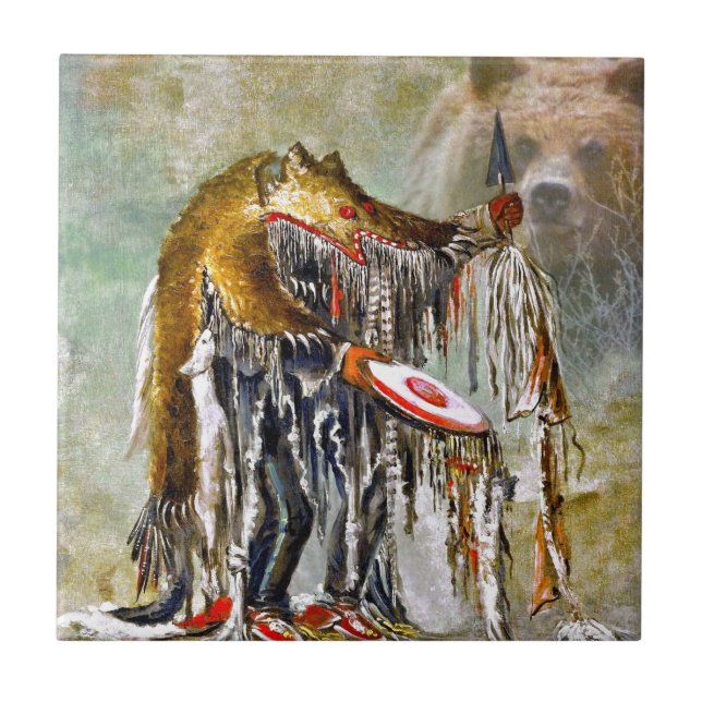 Bärn-Tänzer Fliese (Vorderseite)