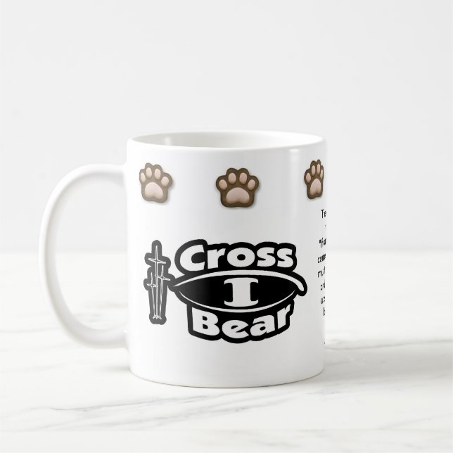 Bärn-Tasse des Kreuz-I Kaffeetasse (Links)