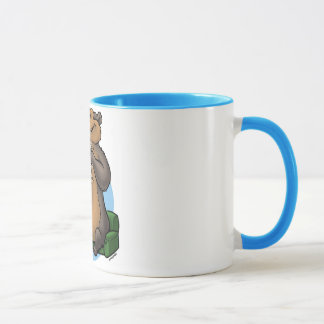 Bärn-u. Eichhörnchen-Tasse Tasse