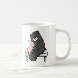 Bärn-u. Häschen-Tassen-niedliche Bärn-und Kaffeetasse