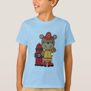 Bärn-und Hydrant-Feuerwehrmann-T - Shirts und