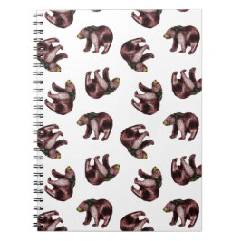 Bärn-Wurf-Notizbuch Notizblock