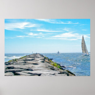 Barnegat Internet im Sommer Poster
