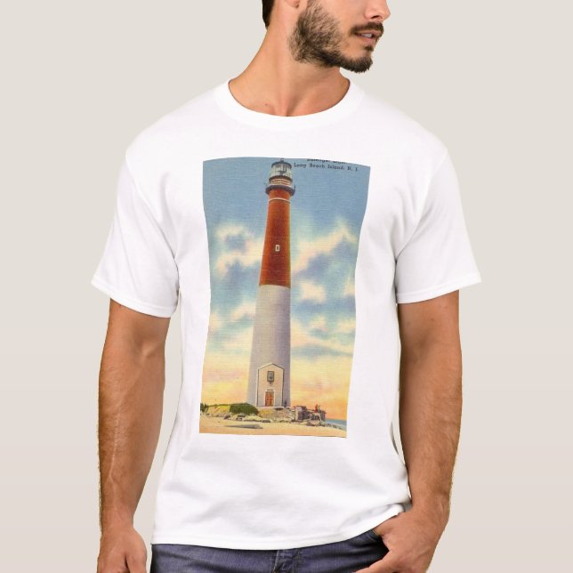 BARNEGAT LEUCHTTURM, NEW-JERSEY T-Shirt (Vorderseite)