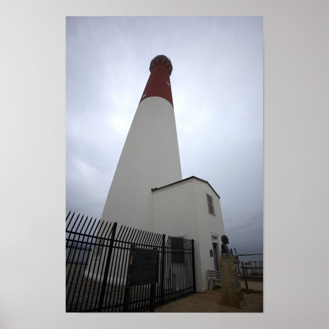 Barnegat Light Lighthouse Photo Poster (Vorne)