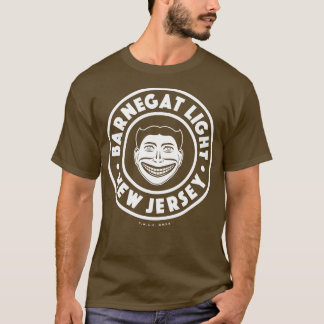 Barnegat Light New Jersey Circle White T-Shirt