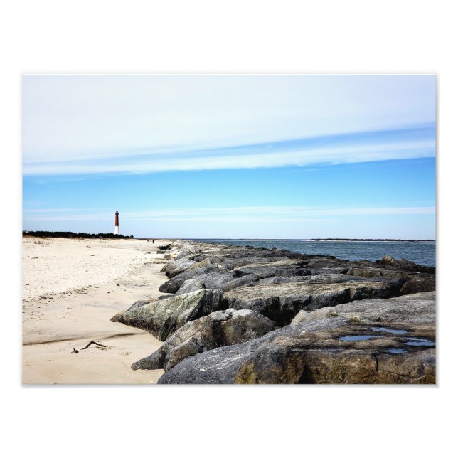 Barnegat Lighthouse, Barnegat Light, New Jersey Fotodruck (Vorne)