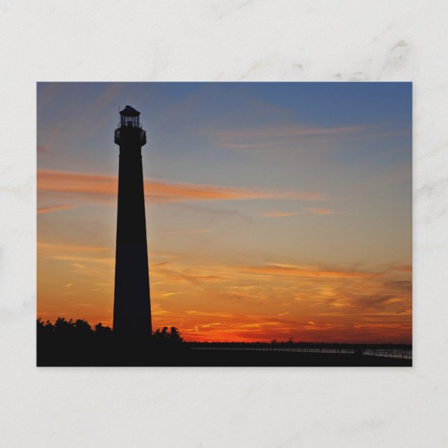 Barnegat Lighthouse IV Postkarte (Vorderseite)