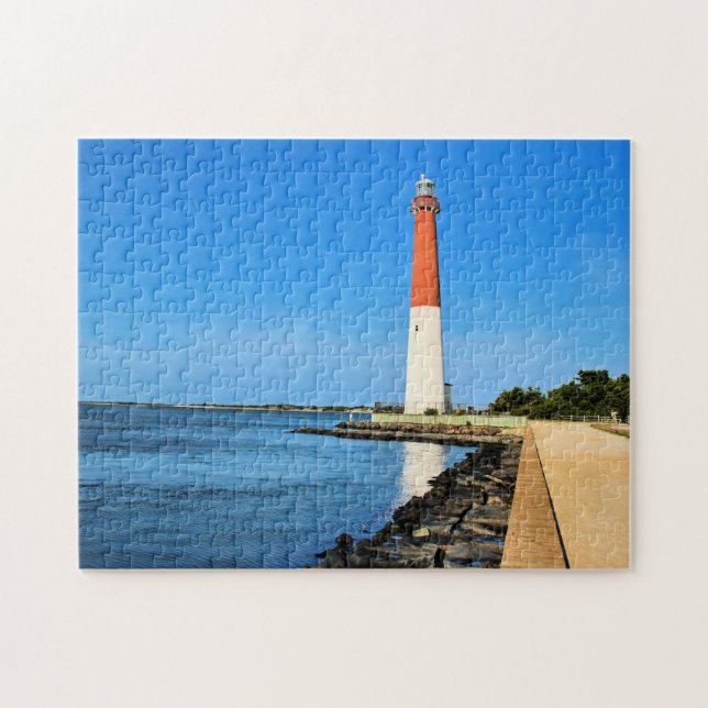 Barnegat Lighthouse, New Jersey Jigsaw Puzzle (Horizontal)