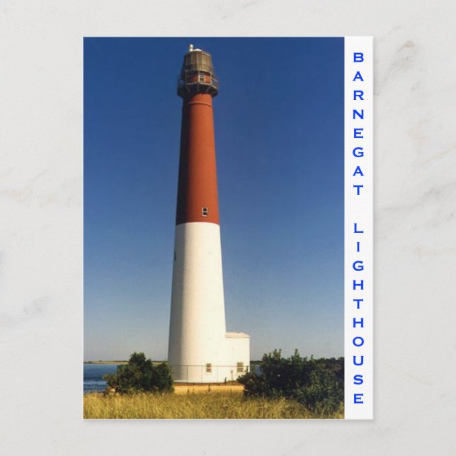 Barnegat Lighthouse Postkarte (Vorderseite)