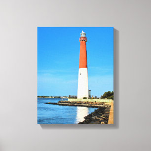 Barnegat Lighthouse, toile enveloppée du New Jers