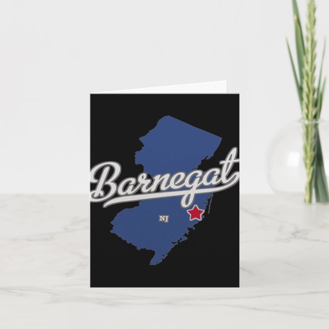 Barnegat New Jersey Nj Map  Karte (Vorderseite)