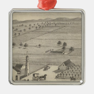 Barnes Res, Waldland Ornament Aus Metall