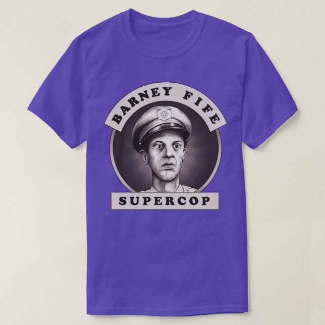 Barney Fife Supercop T-Shirt (Design vorne)