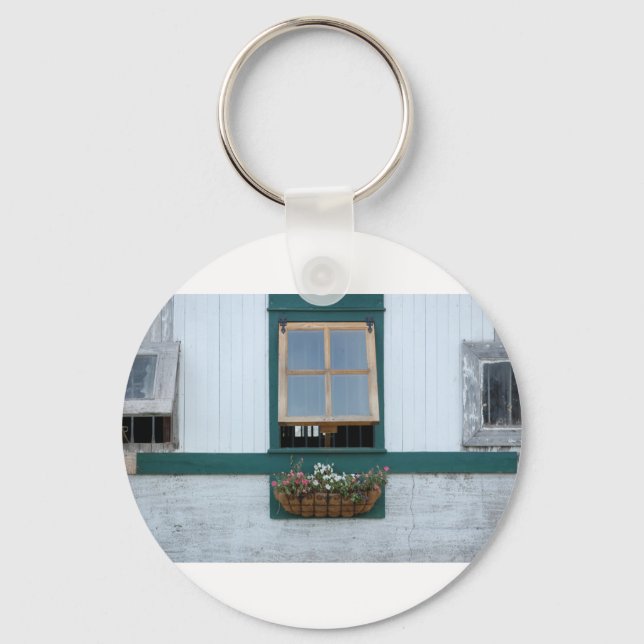 Barnfenster Schlüsselanhänger (Vorderseite)