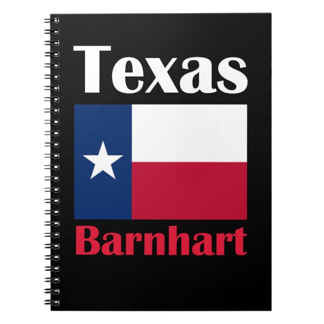 Barnhart TX Notizblock (Vorderseite)