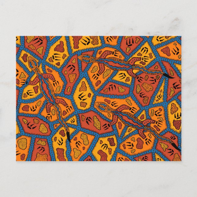 Barni - Goanna Sommersaison Postkarte (Vorderseite)