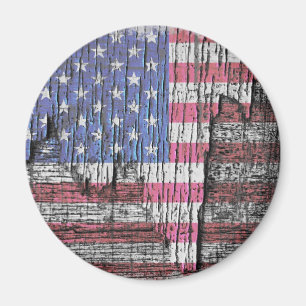 Barnschälerei Anstrich Patriotische amerikanische  Magnet