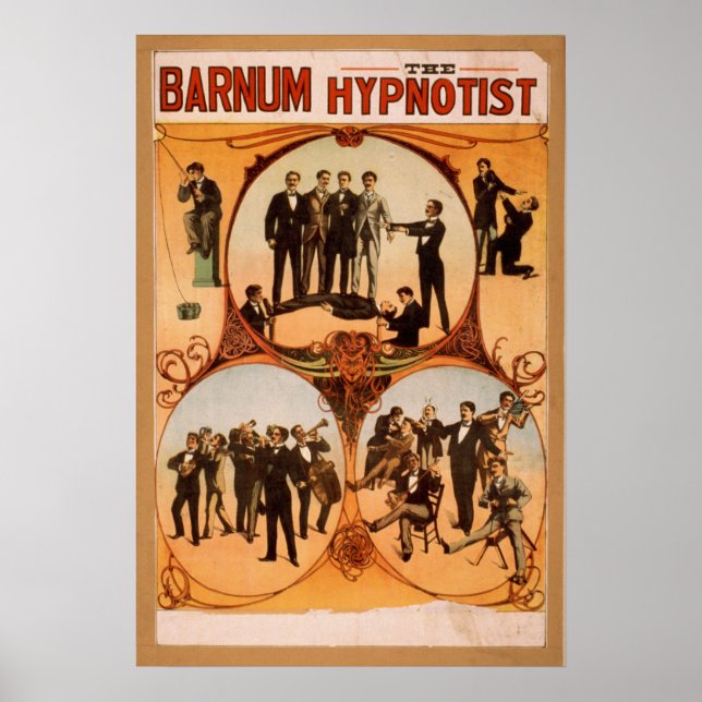 BARNUM The Hypnotise VAUDEVILLE Poster (Vorne)