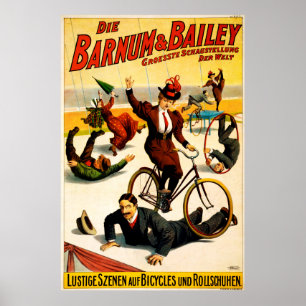 Barnum und Bailey, Zirkusplakat Poster