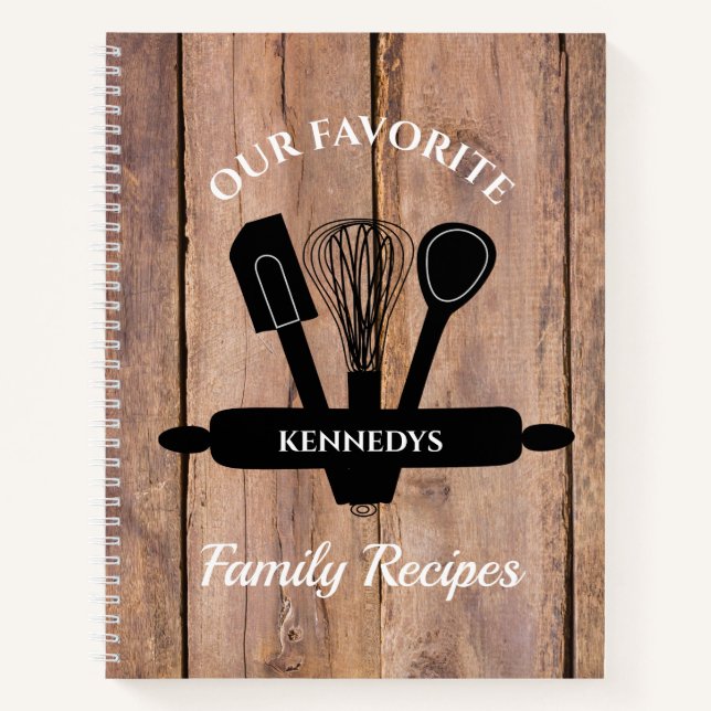 Barnwood Favori Family Recettes Livre de Cookbook (Devant)
