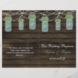 Barnwood-Mason-Gläser, Salbei-Blume gefaltet